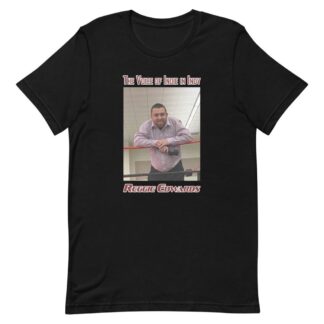 Warrior Professional Wrestling "The Voice of WPW Reggie Edwards" Short sleeve unisex t-shirt