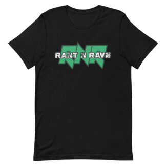 Rant N Rave Podcast "RNR Logo V4" Short sleeve unisex t-shirt
