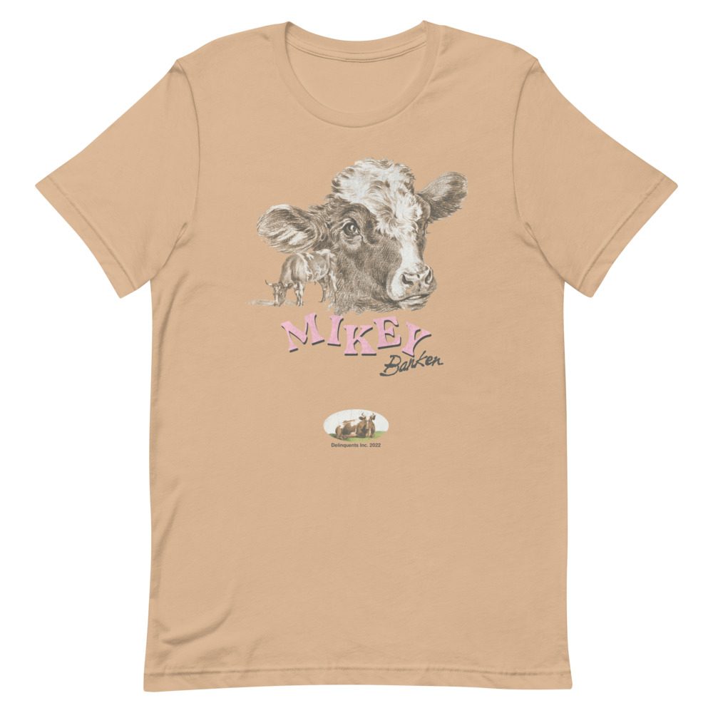 Mikey Banker "Friend of the Cows 🐄" Short sleeve unisex t-shirt
