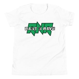 Rant N Rave Podcast "RNR Logo V4" Youth Short Sleeve T-Shirt