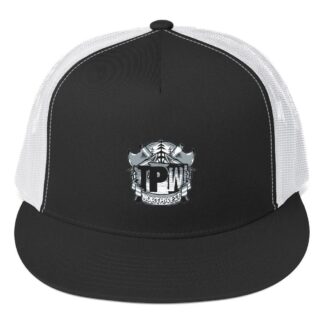 Timber Pro Wrestling "TPW Logo Grey Scale" Trucker Cap
