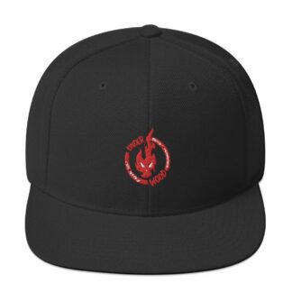 Juni Underwood “Red Friendly Neighborhood Firestarter” Snapback Hat