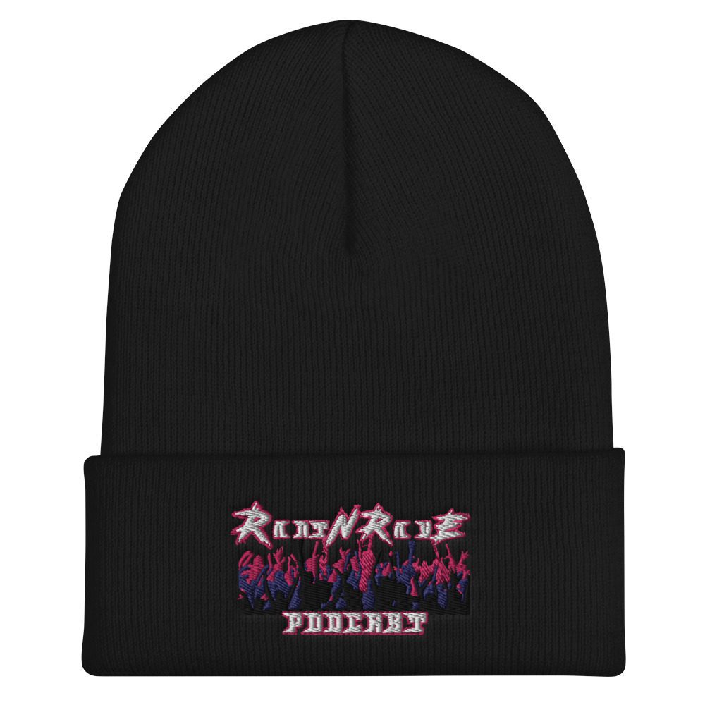 Rant N Rave Podcast "RNR Logo V5" Cuffed Beanie