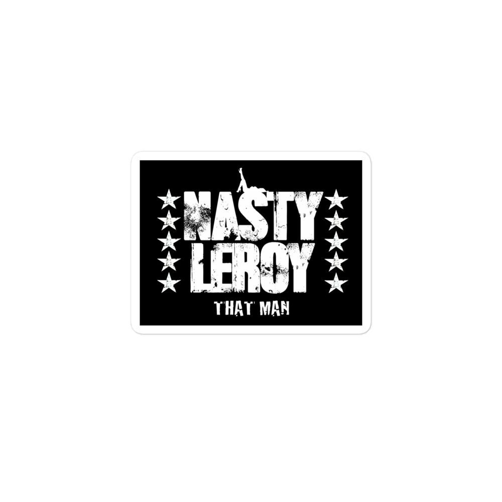 Nasty Leroy "Nasty Leroy" Bubble-free stickers