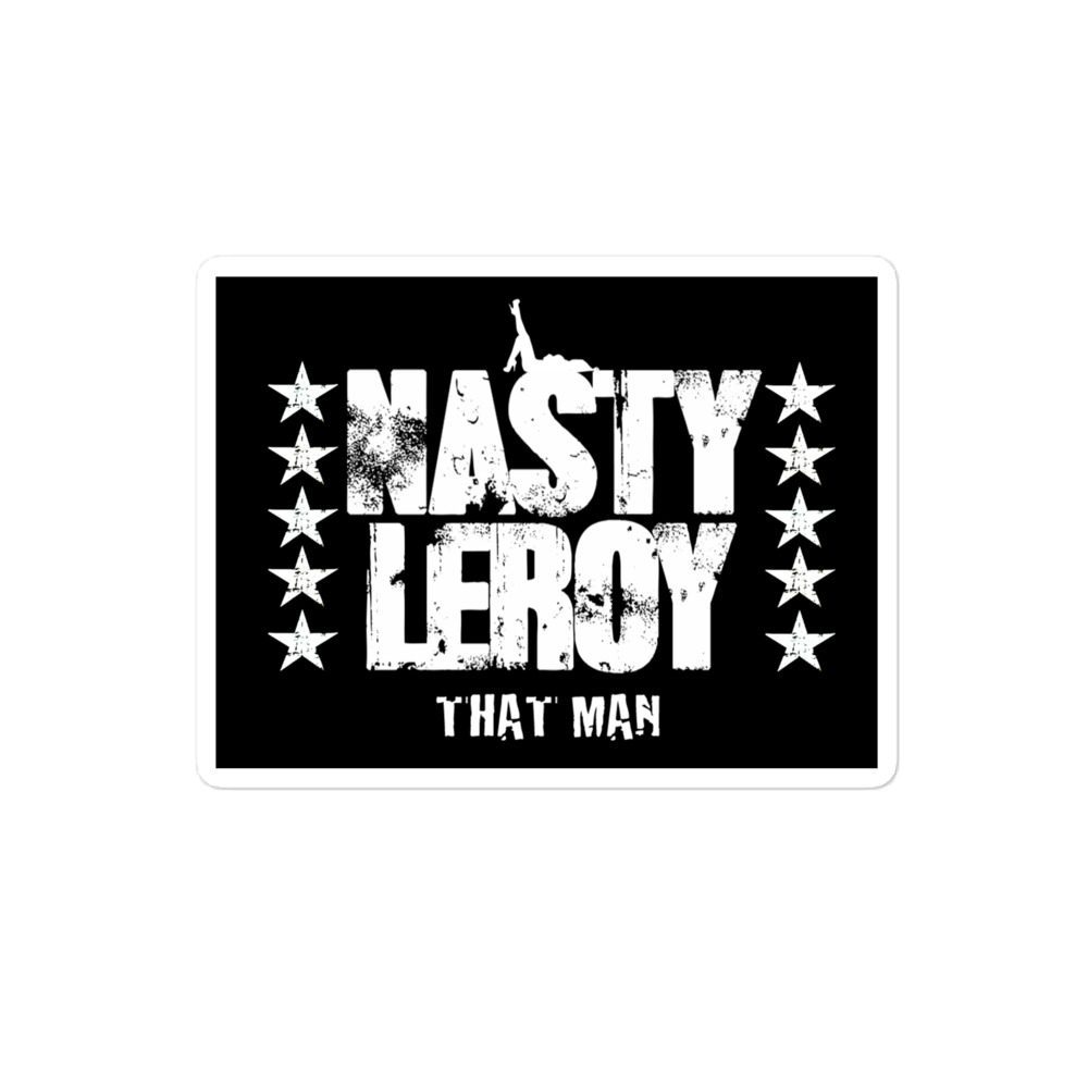 Nasty Leroy "Nasty Leroy" Bubble-free stickers