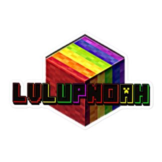LvlUpNoah "PrideCraft" Bubble-free stickers