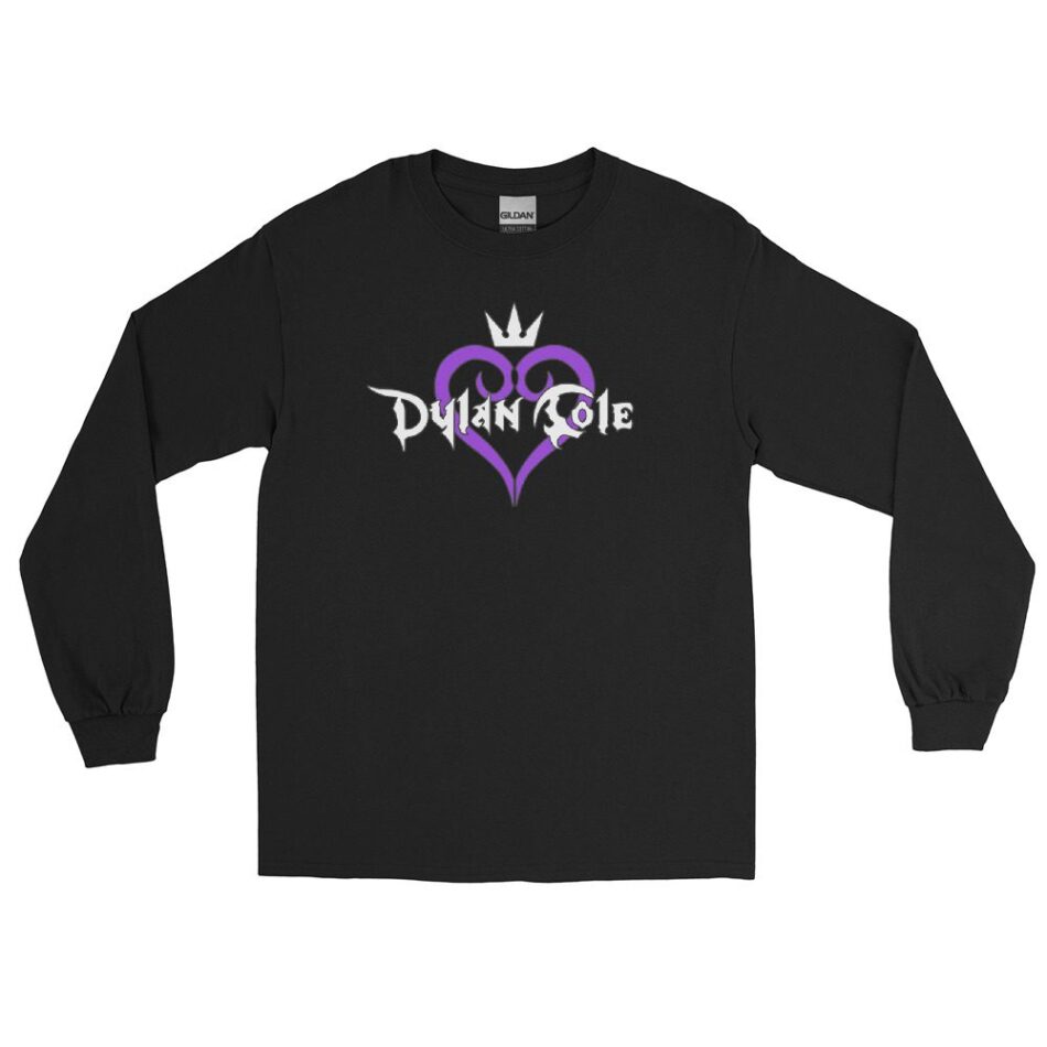 Dylan Cole "Royal Heart" Unisex Long Sleeve Shirt