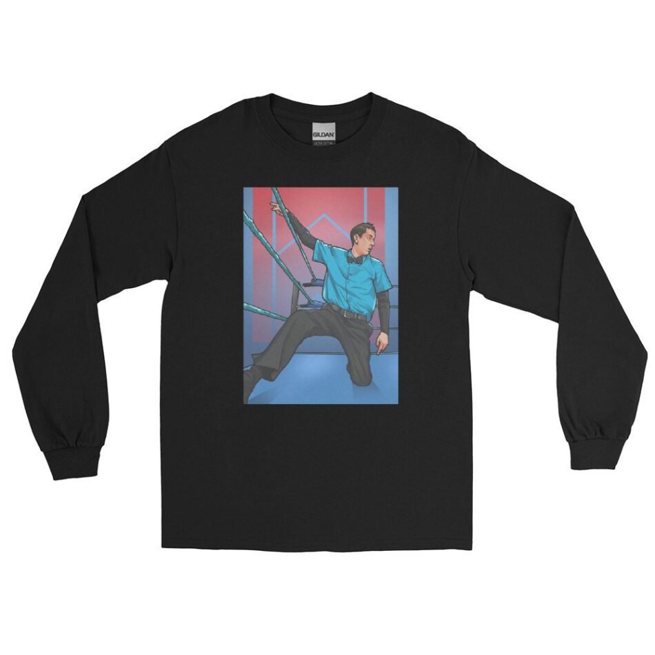 Referee Brad Lee "Ring the Bell" Unisex Long Sleeve Shirt