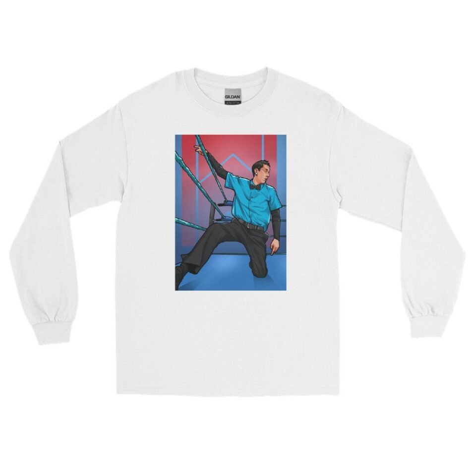 Referee Brad Lee "Ring the Bell" Unisex Long Sleeve Shirt