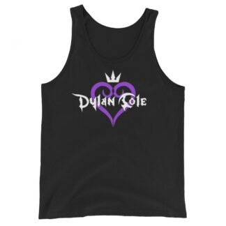 Dylan Cole "Royal Heart" Unisex Tank Top