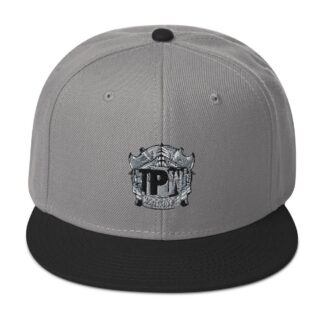 Timber Pro Wrestling "TPW Logo Grey Scale" Snapback Hat