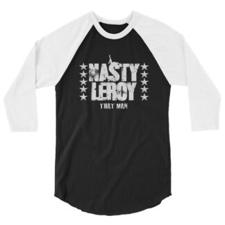 Nasty Leroy "Nasty Leroy" 3/4 sleeve raglan shirt