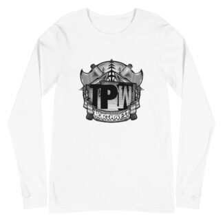 Timber Pro Wrestling "TPW Logo Grey Scale" Unisex Long Sleeve Shirt