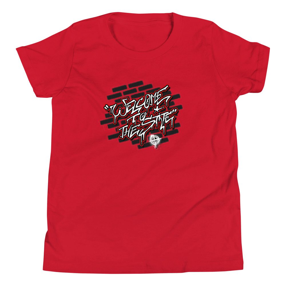 State of Emergency "Welcome to the State" Youth Short Sleeve T-Shirt