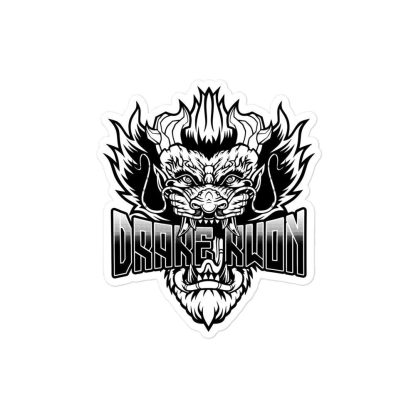 Drake Kwon "Dragon's Maw" Bubble-free stickers