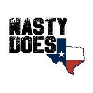 Nasty Leroy "Nasty Does Texas" Bubble-free stickers