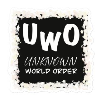 UNKNOWN The Alien Assassin "uWo" Bubble-free stickers