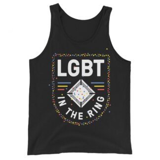 LGBT in the Ring "Dot" Unisex Tank Top