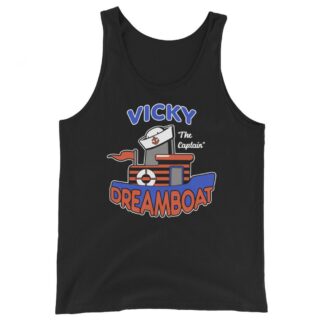 Vicky Dreamboat "The Captain" Unisex Tank Top