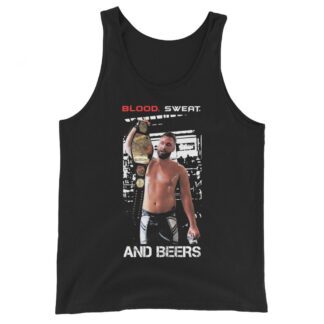 Warrior Professional Wrestling "Jake Carter - Blood.Sweat. and Beers." Unisex Tank Top