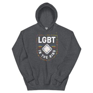 LGBT in the Ring "Dot" Unisex Hoodie