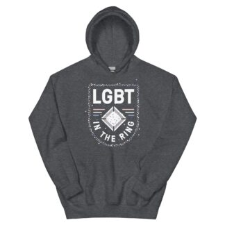 LGBT in the Ring "Dot Trans" Unisex Hoodie