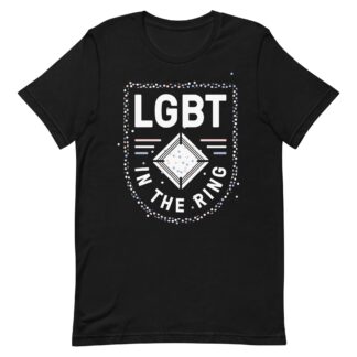 LGBT in the Ring "Dot Trans" Unisex t-shirt