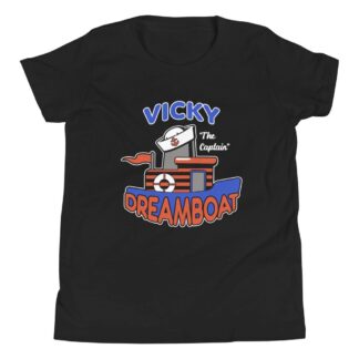 Vicky Dreamboat "The Captain" Youth Short Sleeve T-Shirt