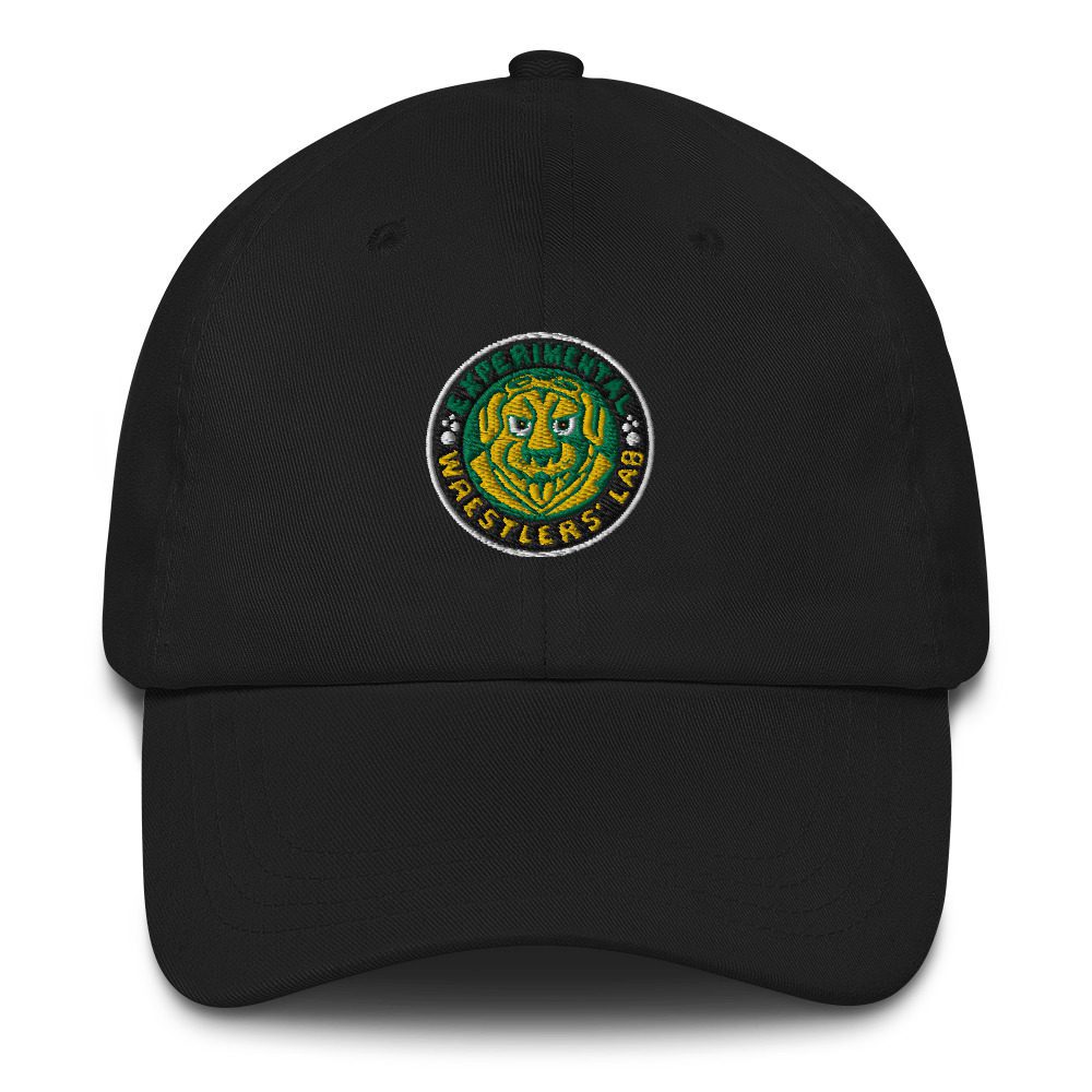 Wrestlers' Lab "Doggo Mark (Green/Yellow)" Dad hat