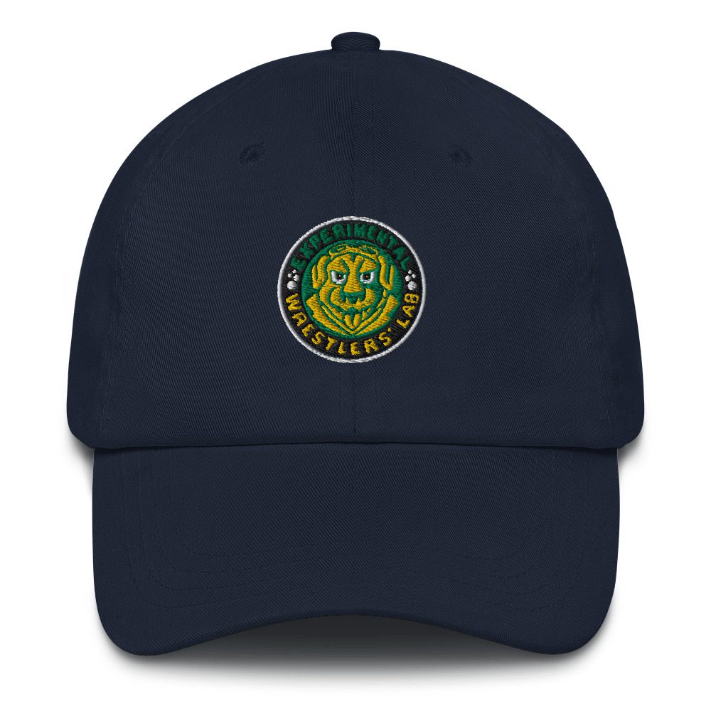 Wrestlers' Lab "Doggo Mark (Green/Yellow)" Dad hat