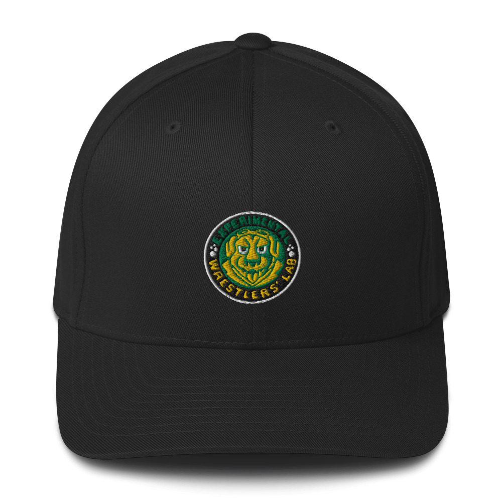 Wrestlers' Lab "Doggo Mark (Green/Yellow)" Flexfit Cap