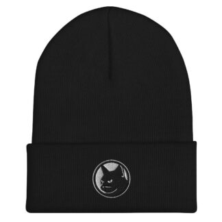 Francisco Yasin "Sly Cat Symbol Only" Cuffed Beanie