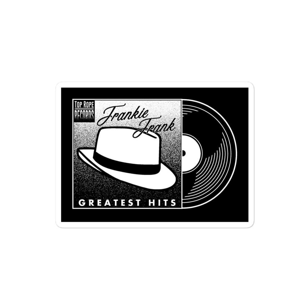 Francisco Yasin "Frankie Frank Greatest Hits" Bubble-free stickers
