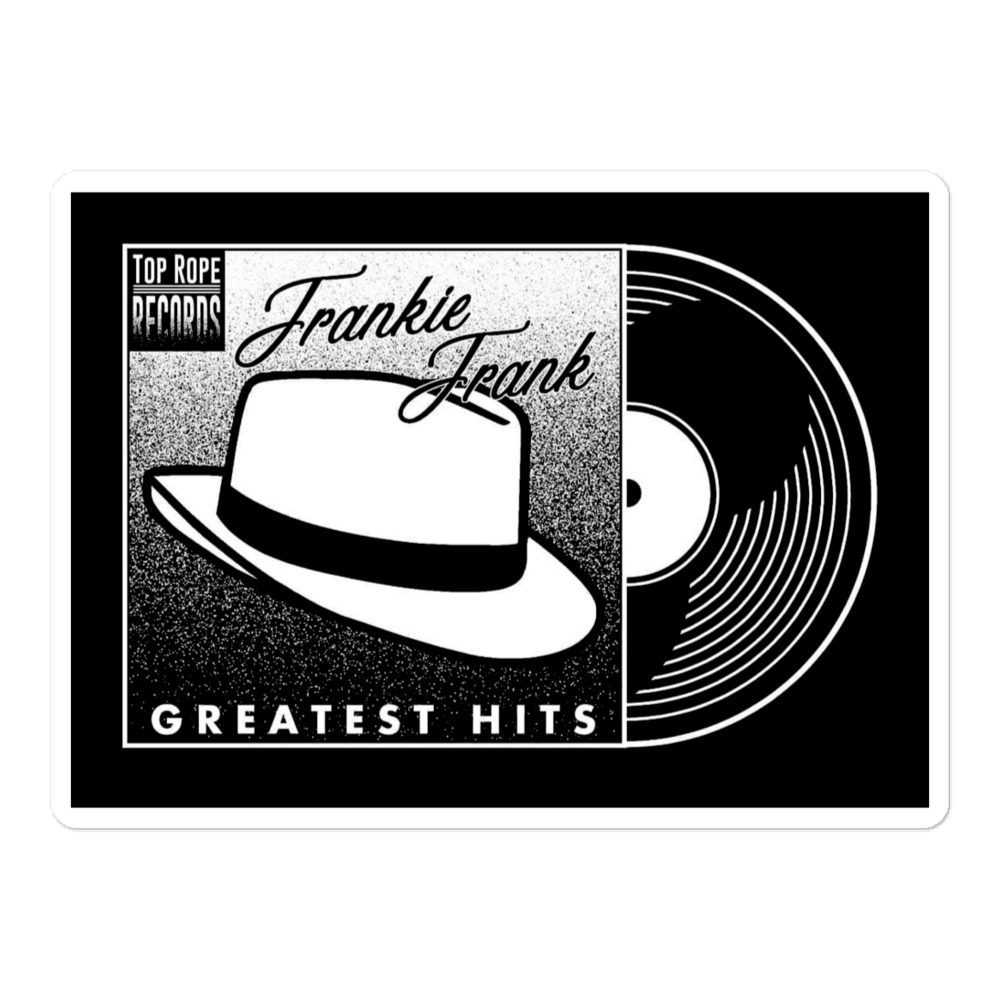 Francisco Yasin "Frankie Frank Greatest Hits" Bubble-free stickers