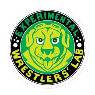 Wrestlers' Lab "Doggo Mark (Green/Yellow)" Bubble-free stickers
