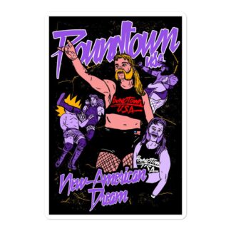 G. G. Jacobs "Purple Pain" Bubble-free stickers