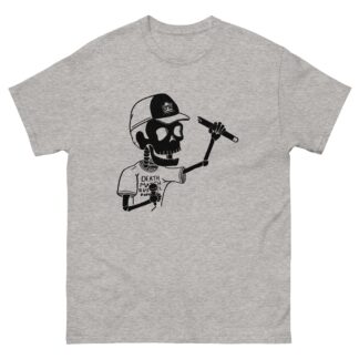 Death Match Russell PodCast "Skeleton" Short Sleeve Unisex t-shirt