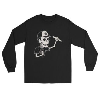 Death Match Russell PodCast "Skeleton" Unisex Long Sleeve Shirt