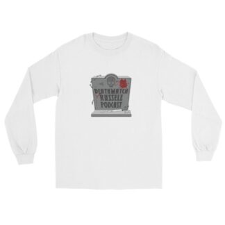 Death Match Russell PodCast "Tombstone" Unisex Long Sleeve Shirt