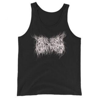 KHAYNE SHARP-MAN "TRANS RIGHTS = HUMAN RIGHTS" Unisex Tank Top