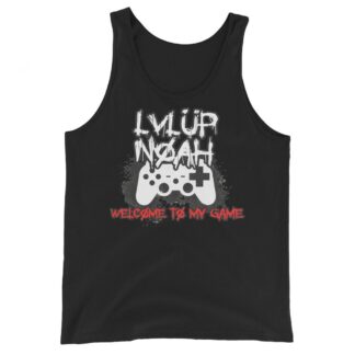 LvlUpNoah "Welcome to My Game" Unisex Tank Top