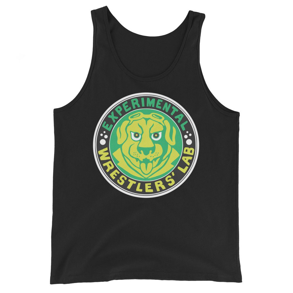 Wrestlers' Lab "Doggo Mark (Green/Yellow)" Unisex Tank Top