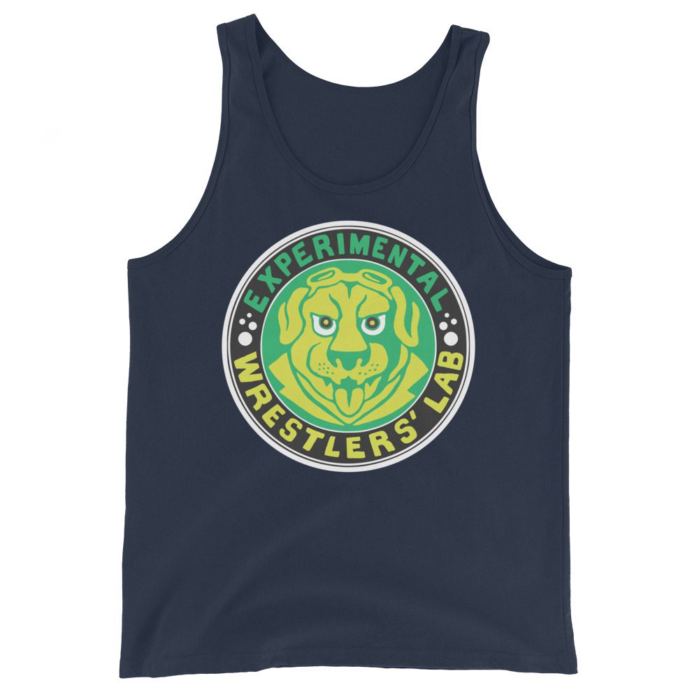Wrestlers' Lab "Doggo Mark (Green/Yellow)" Unisex Tank Top