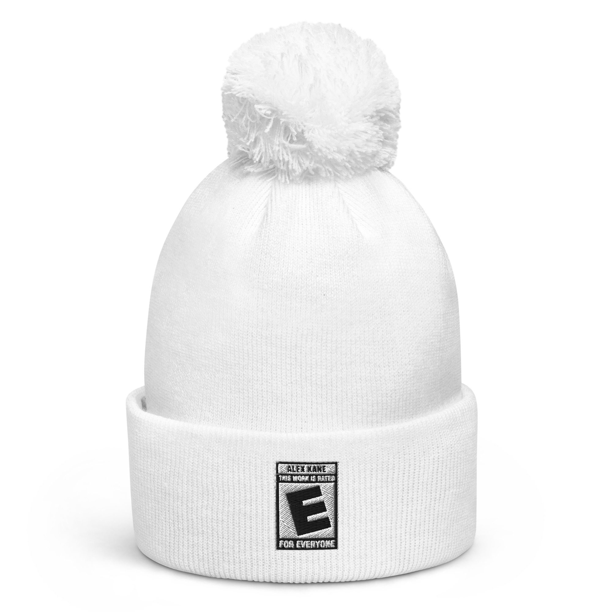 Alex Kane "THIS WORK IS RATED E" Cuffed Beanie