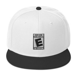 Alex Kane "THIS WORK IS RATED E" Snapback Hat