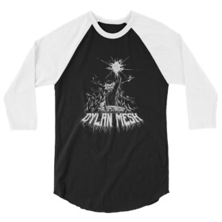 Dylan Mesh "Super Powerful" 3/4 sleeve raglan shirt