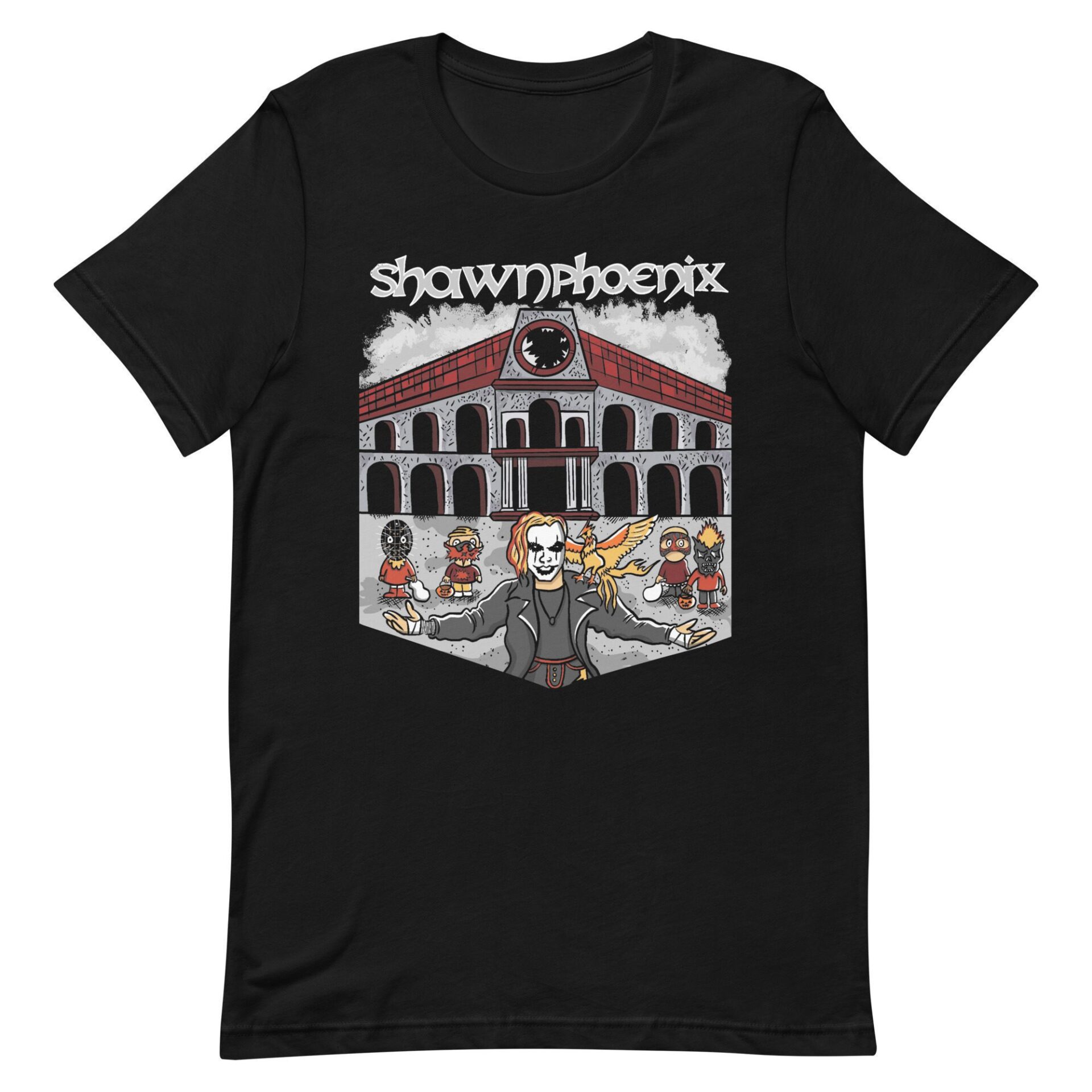 Shawn Phoenix "Devil's Night - by brokeinhalf" Short Sleeve Unisex t-shirt