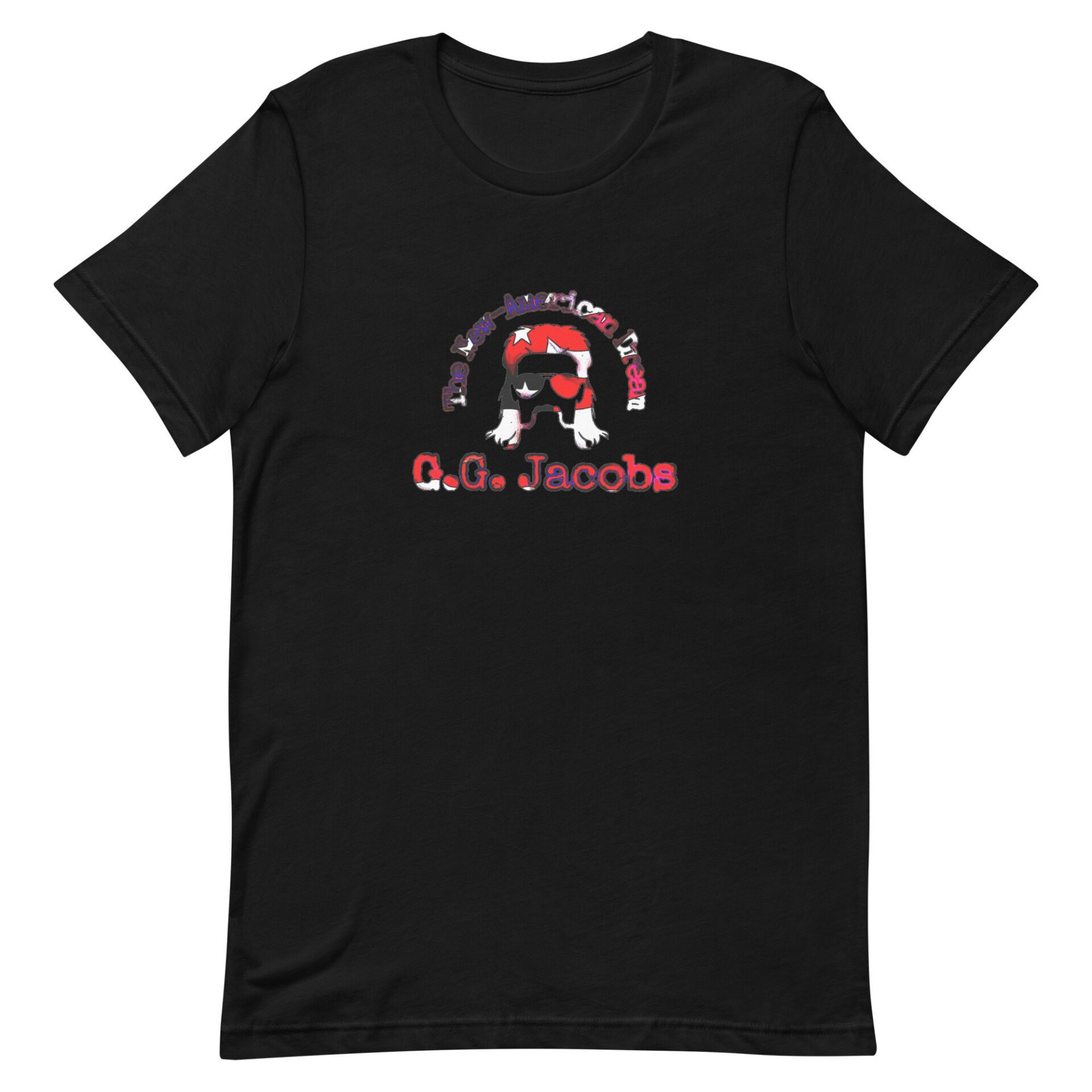 G.G. Jacobs "New-American Dream" Short Sleeve Unisex t-shirt