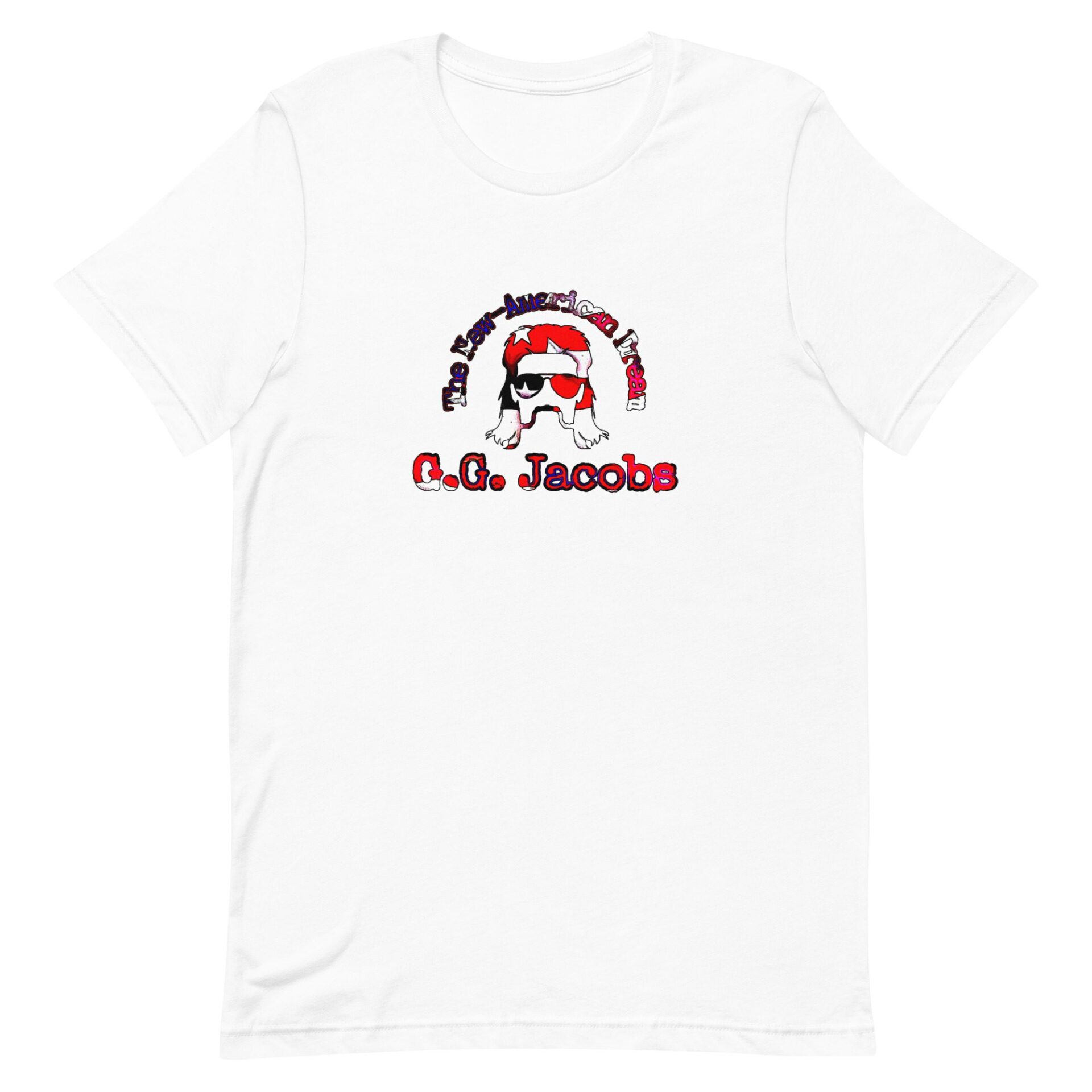 G.G. Jacobs "New-American Dream" Short Sleeve Unisex t-shirt