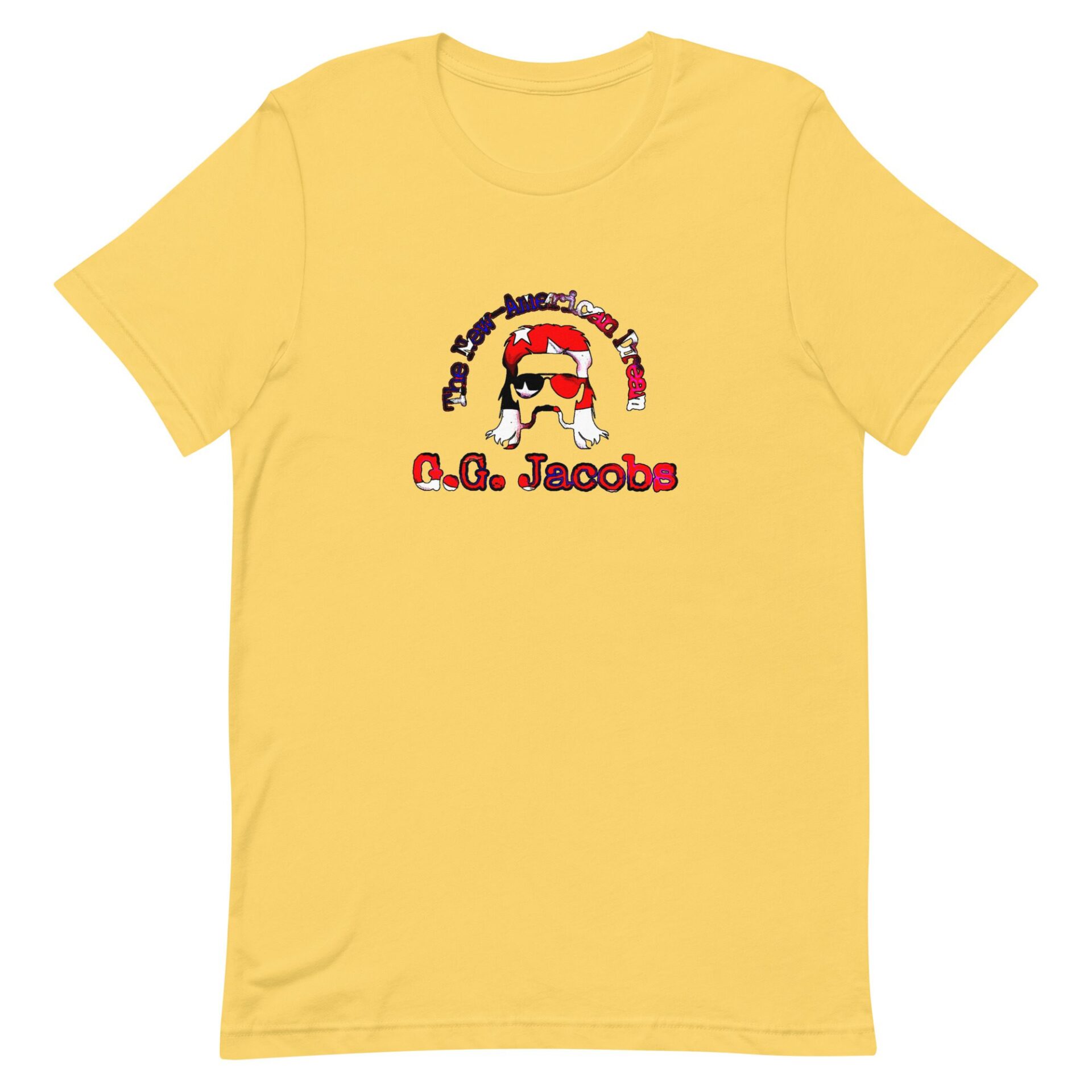 G.G. Jacobs "New-American Dream" Short Sleeve Unisex t-shirt